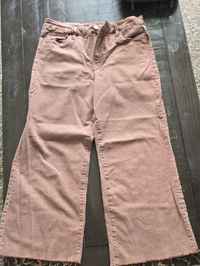 Kut from the Kloth Dusty Rose Jeans with Branded Patch